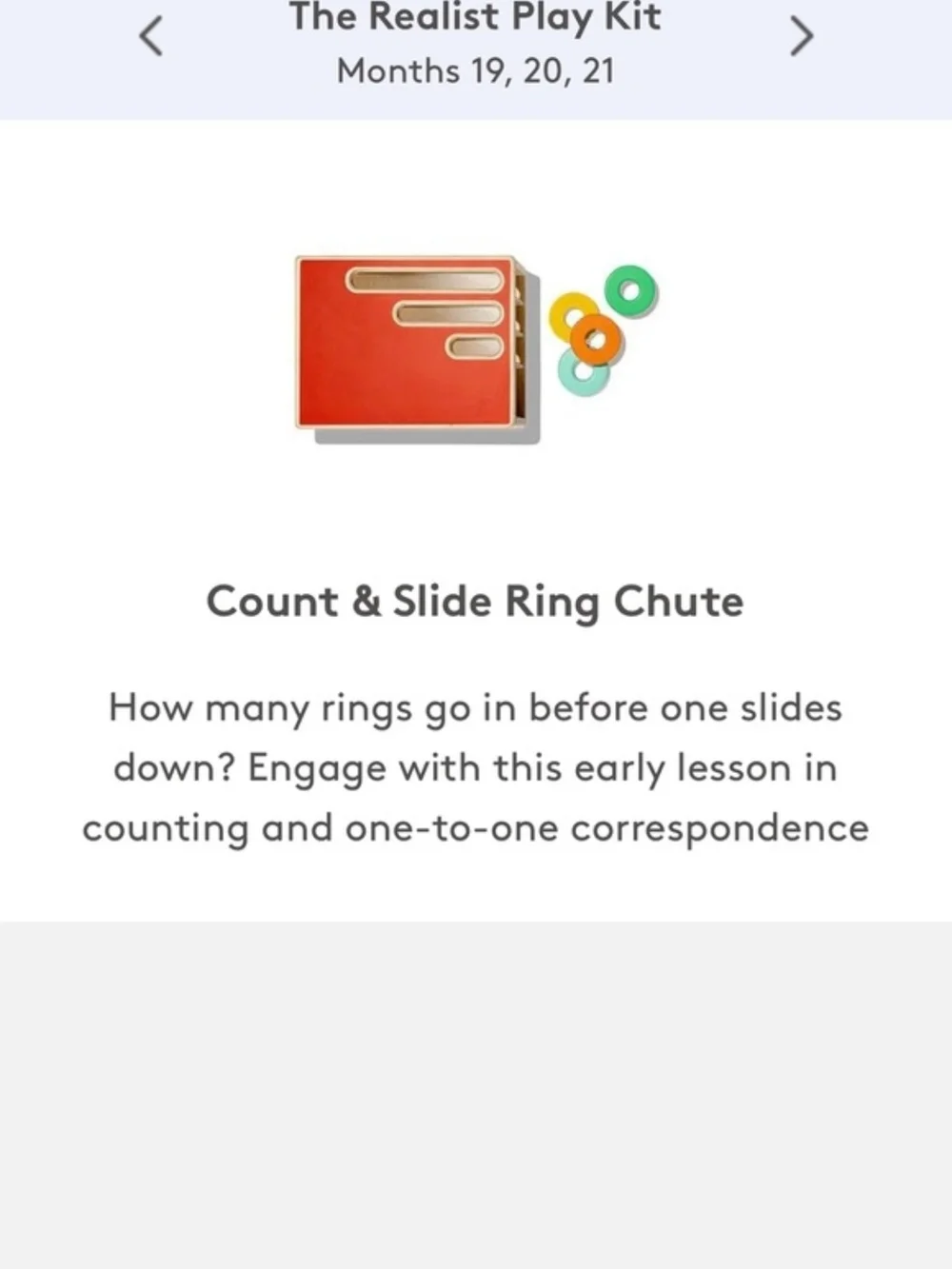Lovevery Count And Slide Ring Chute